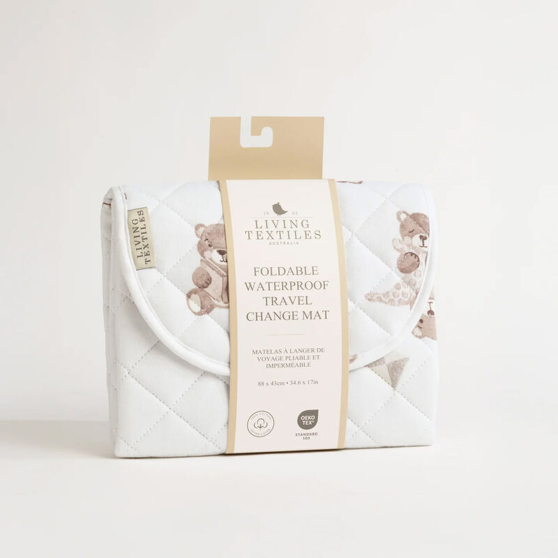 Living Textiles Foldable Waterproof Travel Change Mat image number 1